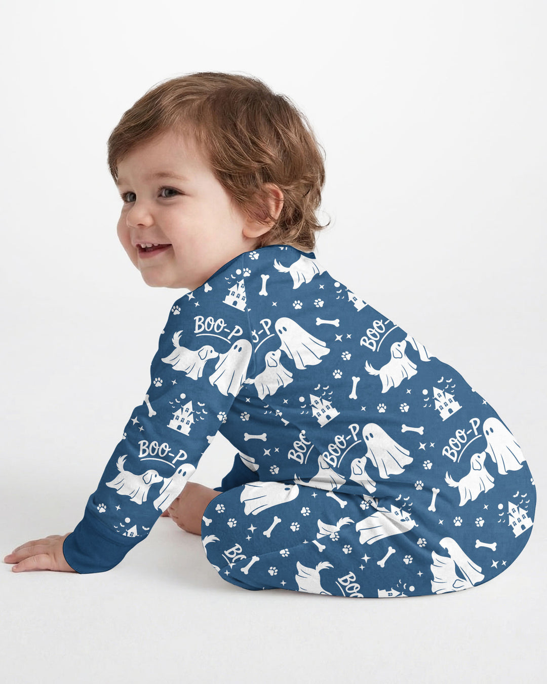 Boo-p Ghost Dog Bamboo Convertible Zippy