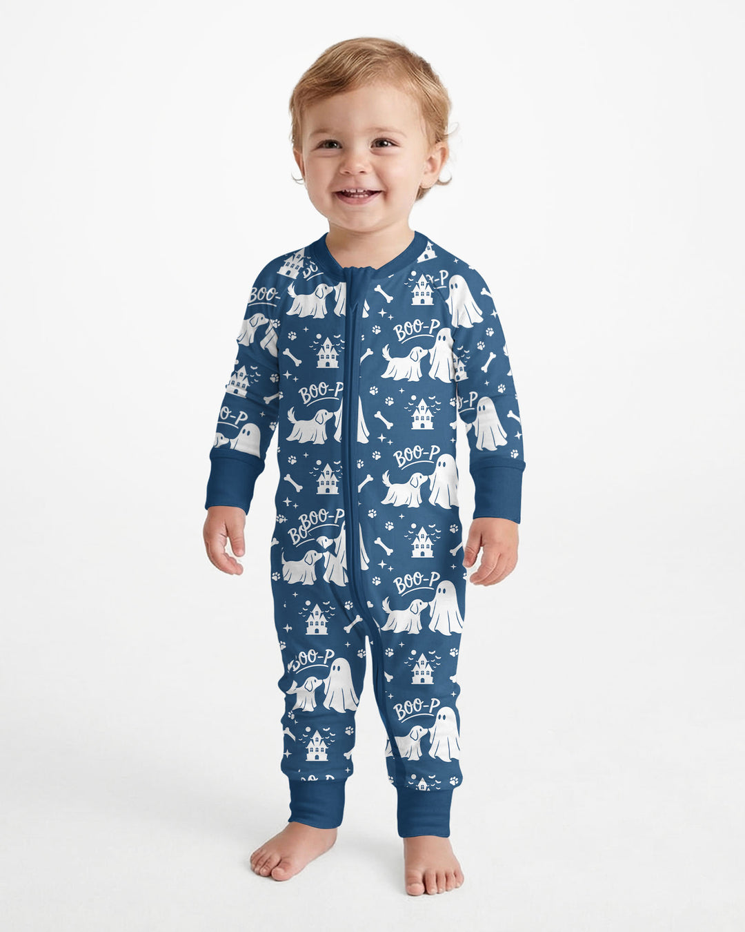 Boo-p Ghost Dog Bamboo Convertible Zippy