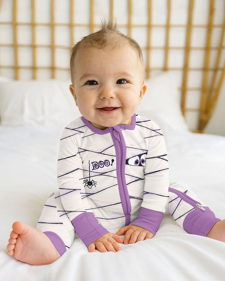 Little Mummy Halloween Bamboo Convertible Zippy