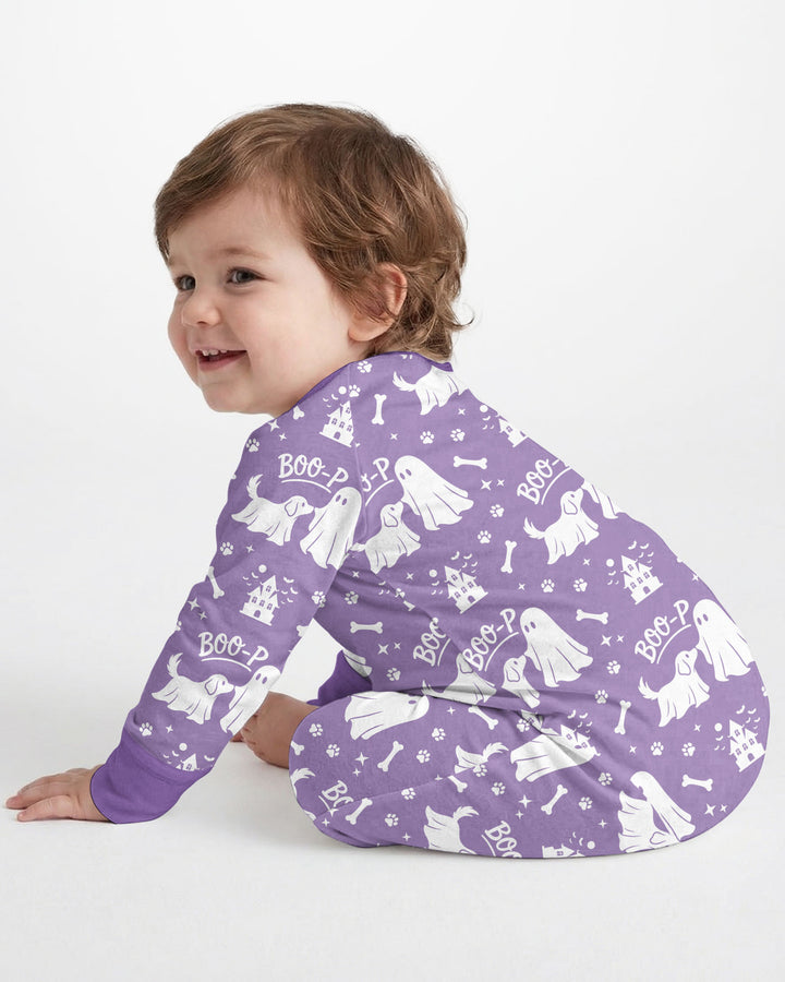 Boo-p Ghost Dog Bamboo Convertible Zippy