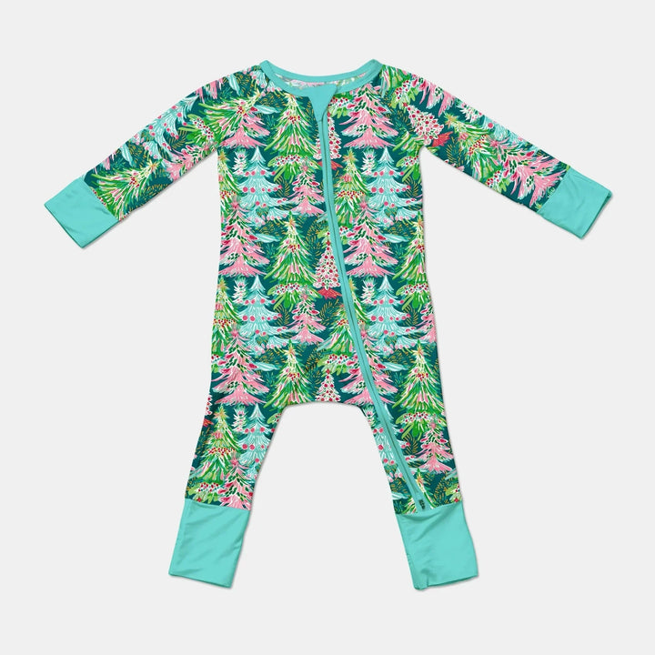 Brushstroke Merry Trees Convertible Zippy , Brushstroke Merry Trees Convertible Zippy - 0-3M