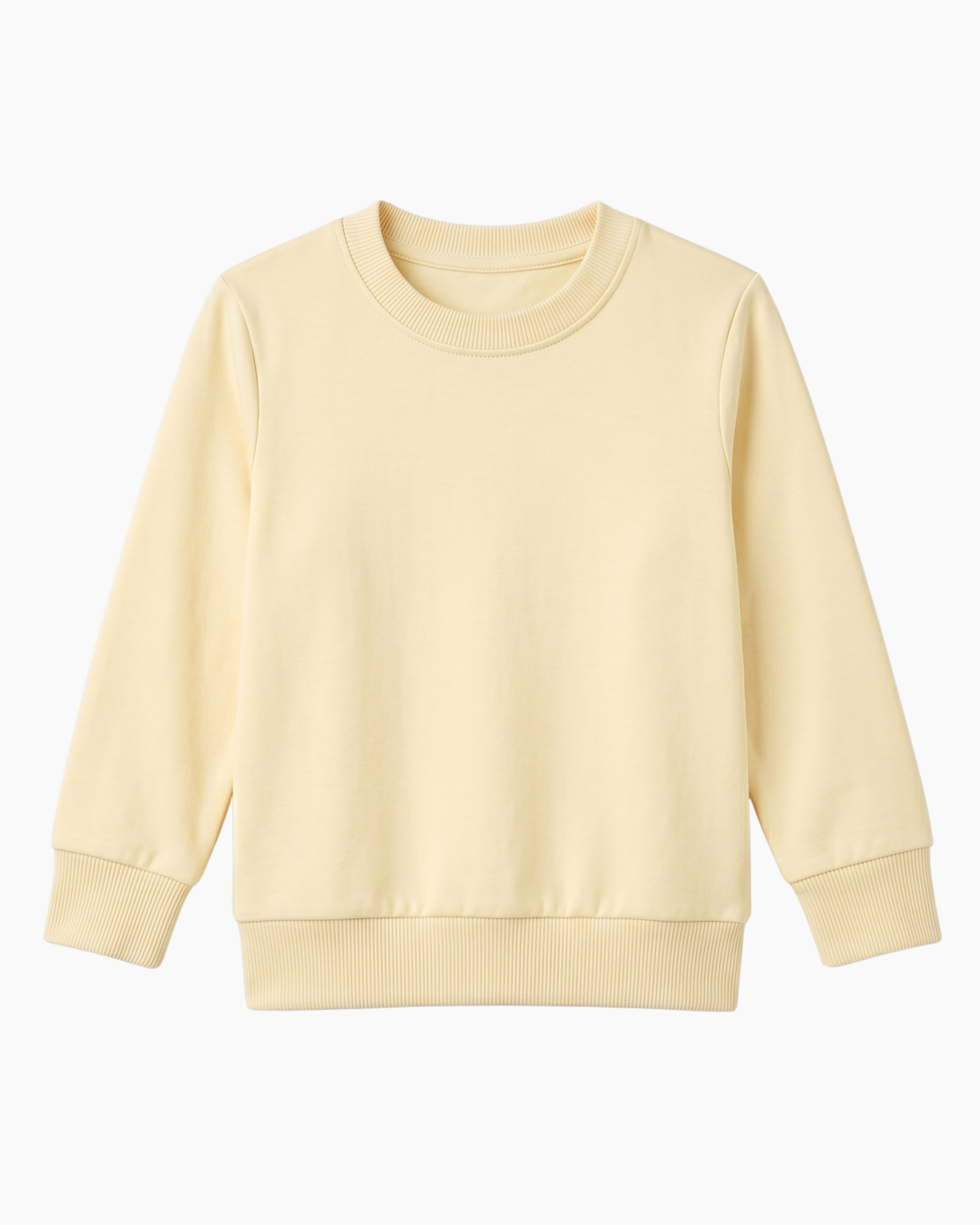 Solid Color Bamboo Crewneck Sweatshirt