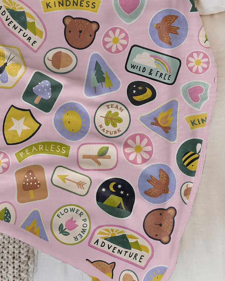 Little Explorer Bamboo Blanket