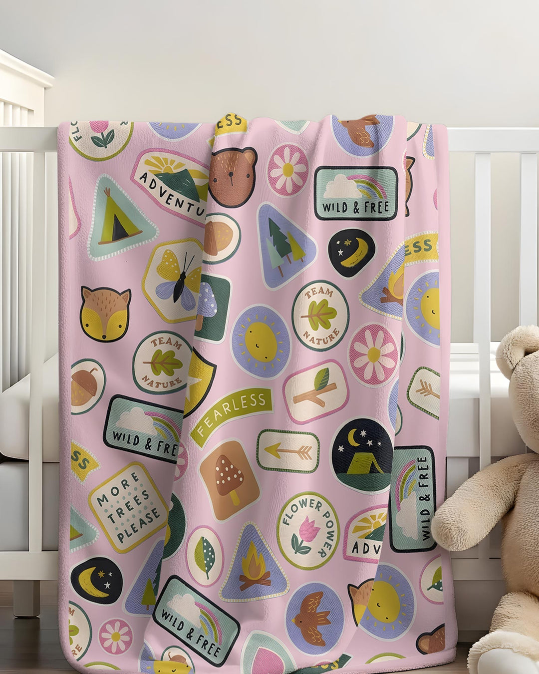 Little Explorer Bamboo Blanket