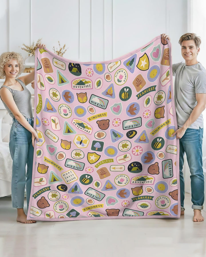 Little Explorer Bamboo Blanket