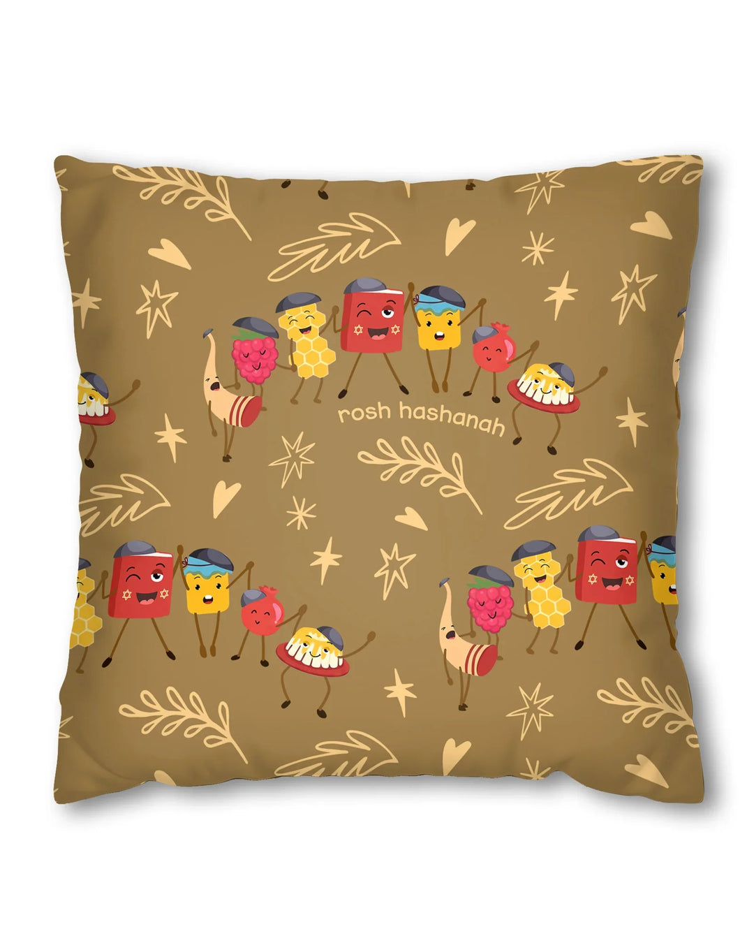 Let's Celebrate Rosh Hashanah Bamboo Pillow Case