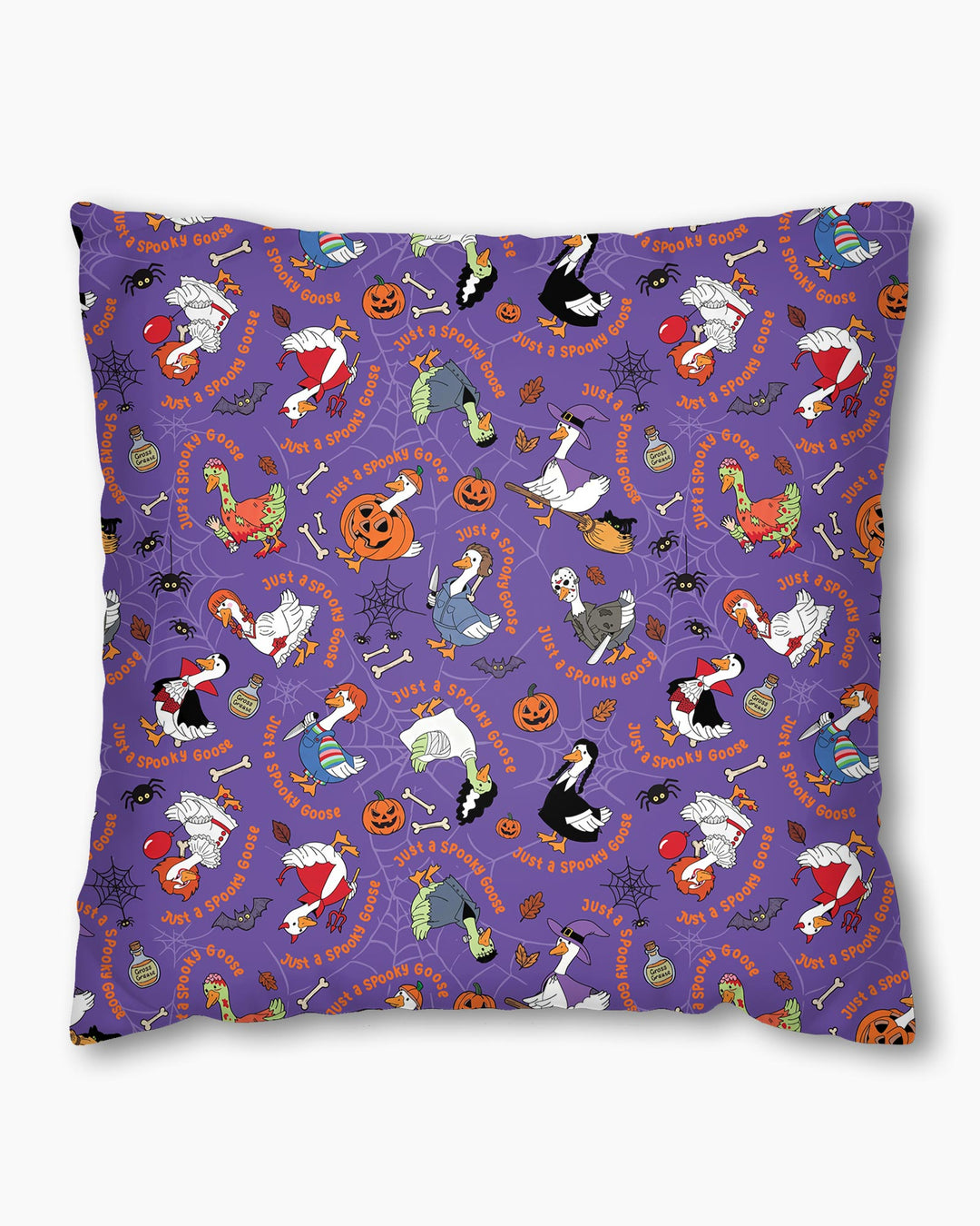 Just A Spooky Goose Family Matching Bamboo Pillow Case