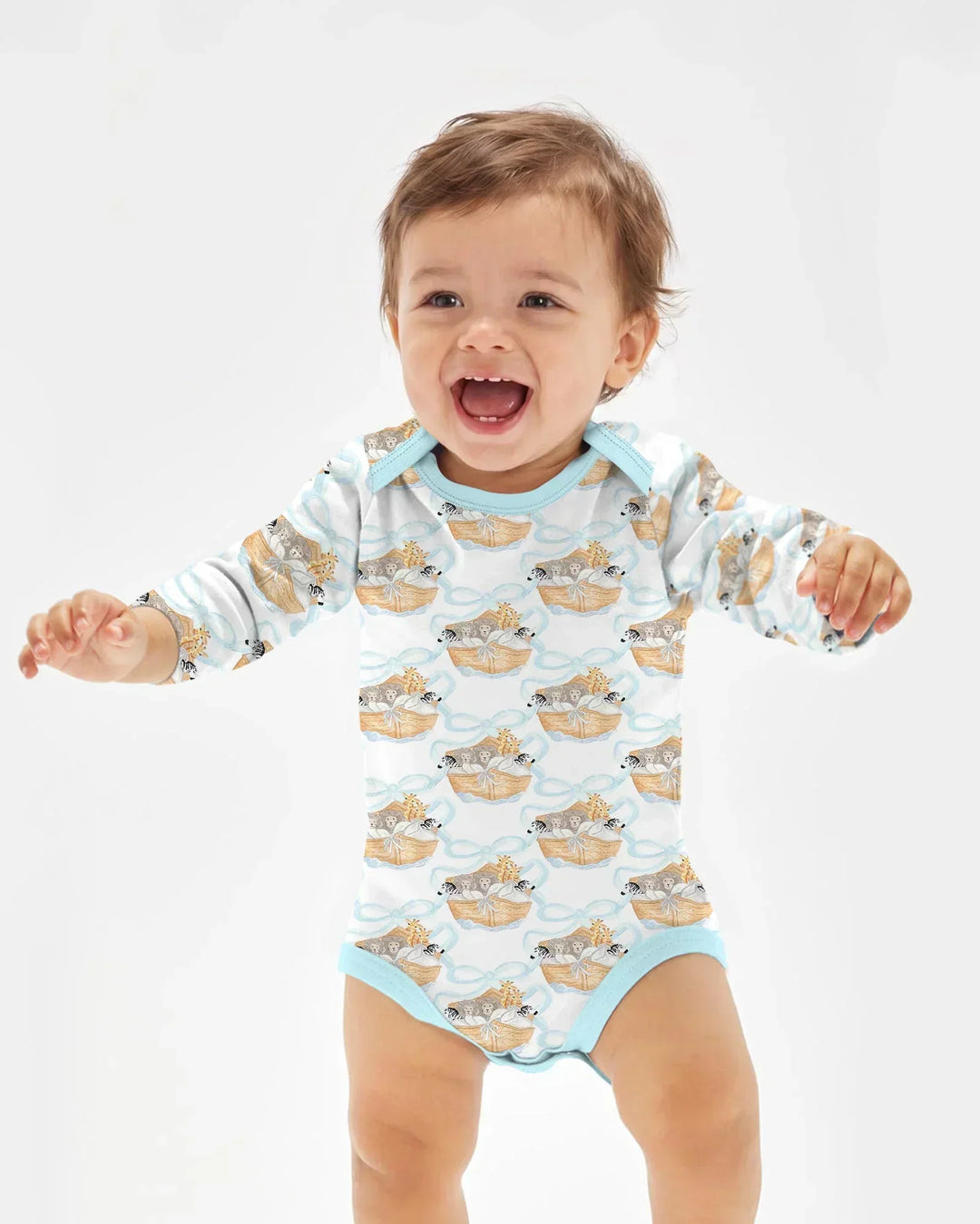 Noah's Ark Bamboo Bodysuit