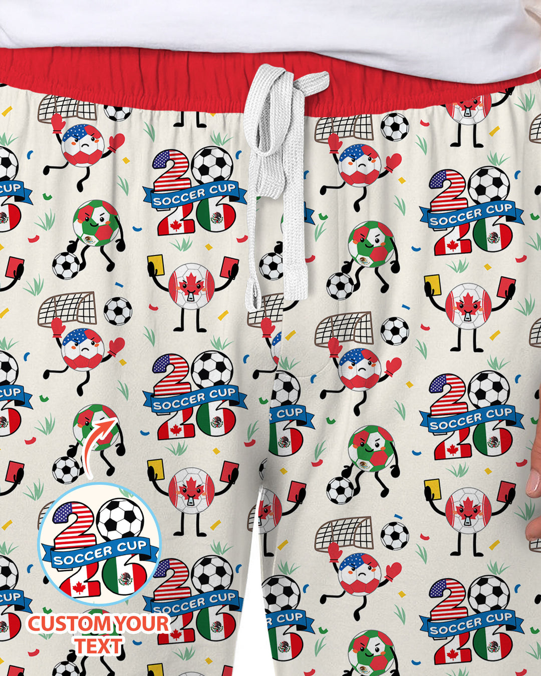 Soccer Squad 2026 Bamboo Men's Pajama Set