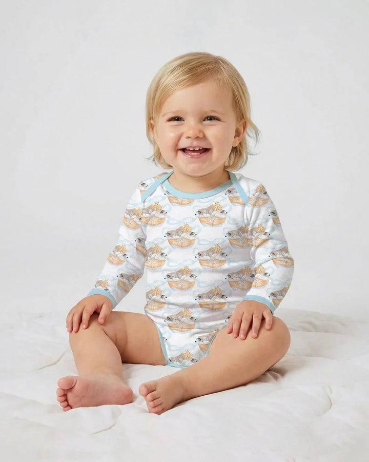 Noah's Ark Bamboo Bodysuit