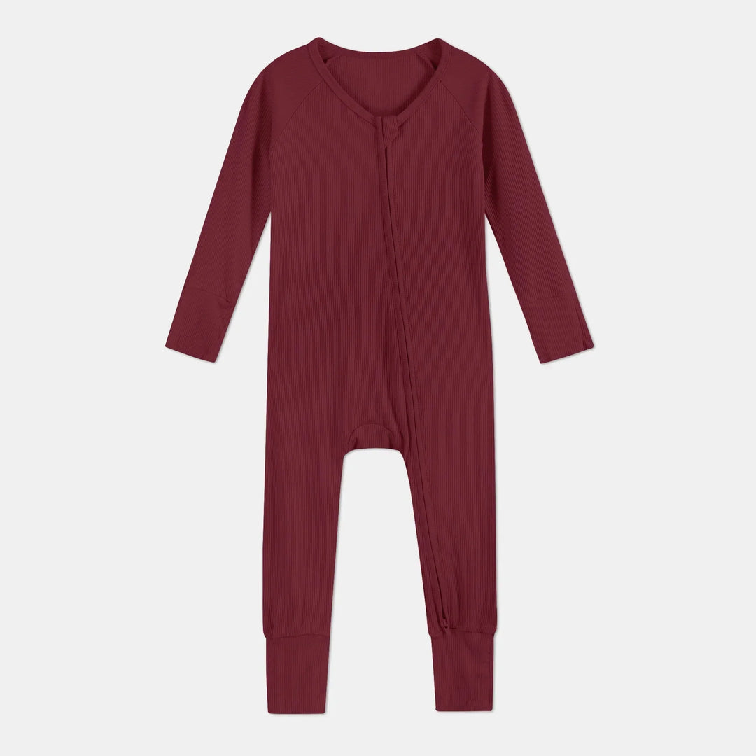 Cherrywood Ribbed Convertible Zippy , Cherrywood Ribbed Convertible Zippy - 0-3M