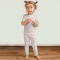 Christmas Friendship Bracelet Two Piece Short Sleeve Pajama Set , Christmas Friendship Bracelet Two Piece Short Sleeve Pajama Set - 12-18M