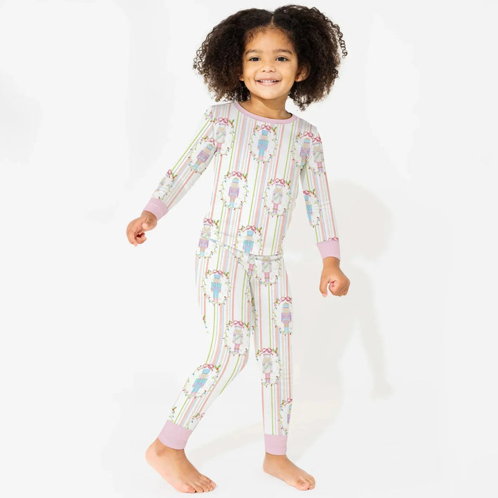 Christmas Nutcracker Two Piece Long Sleeve Pajama Set , Christmas Nutcracker Two Piece Long Sleeve Pajama Set - 12-18M