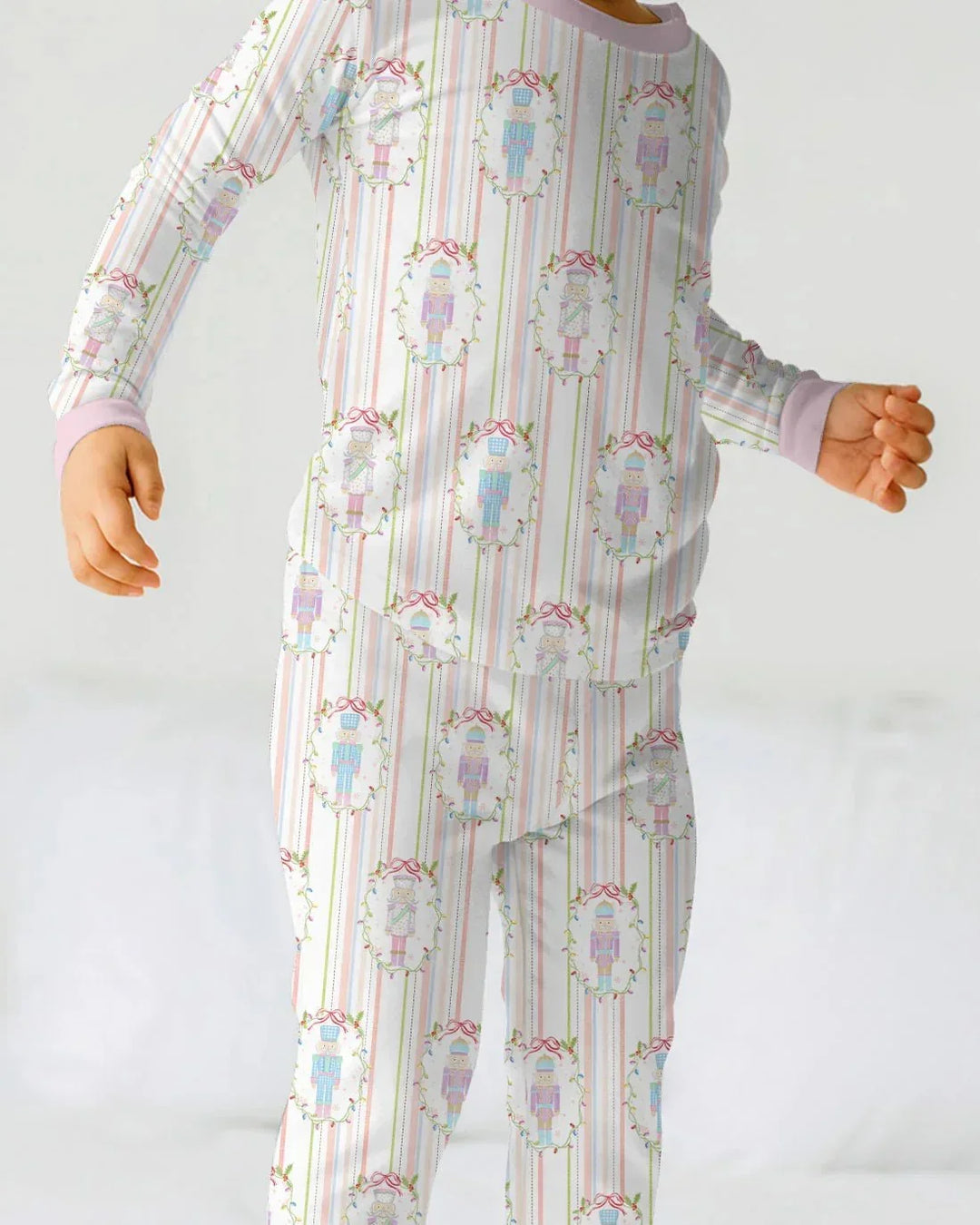 Christmas Nutcracker Two Piece Long Sleeve Pajama Set , Christmas Nutcracker Two Piece Long Sleeve Pajama Set - 12-18M