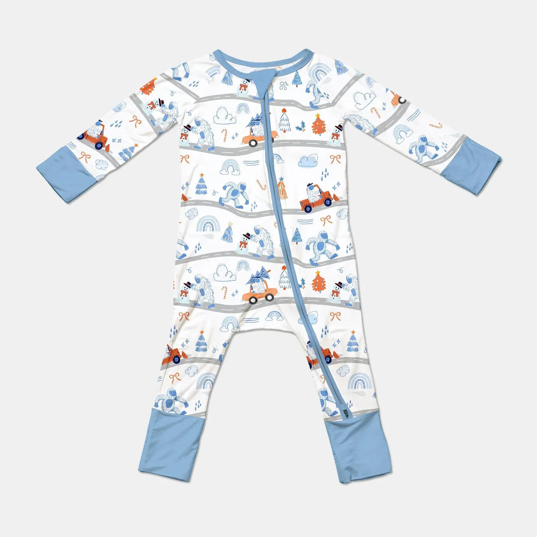 Christmas Sasquatch Convertible Zippy , Christmas Sasquatch Convertible Zippy - 0-3M