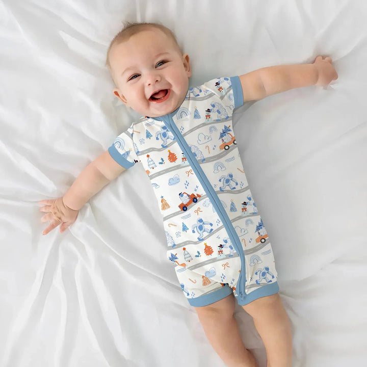 Christmas Sasquatch Shorty Zippy , Christmas Sasquatch Shorty Zippy - 0-3M