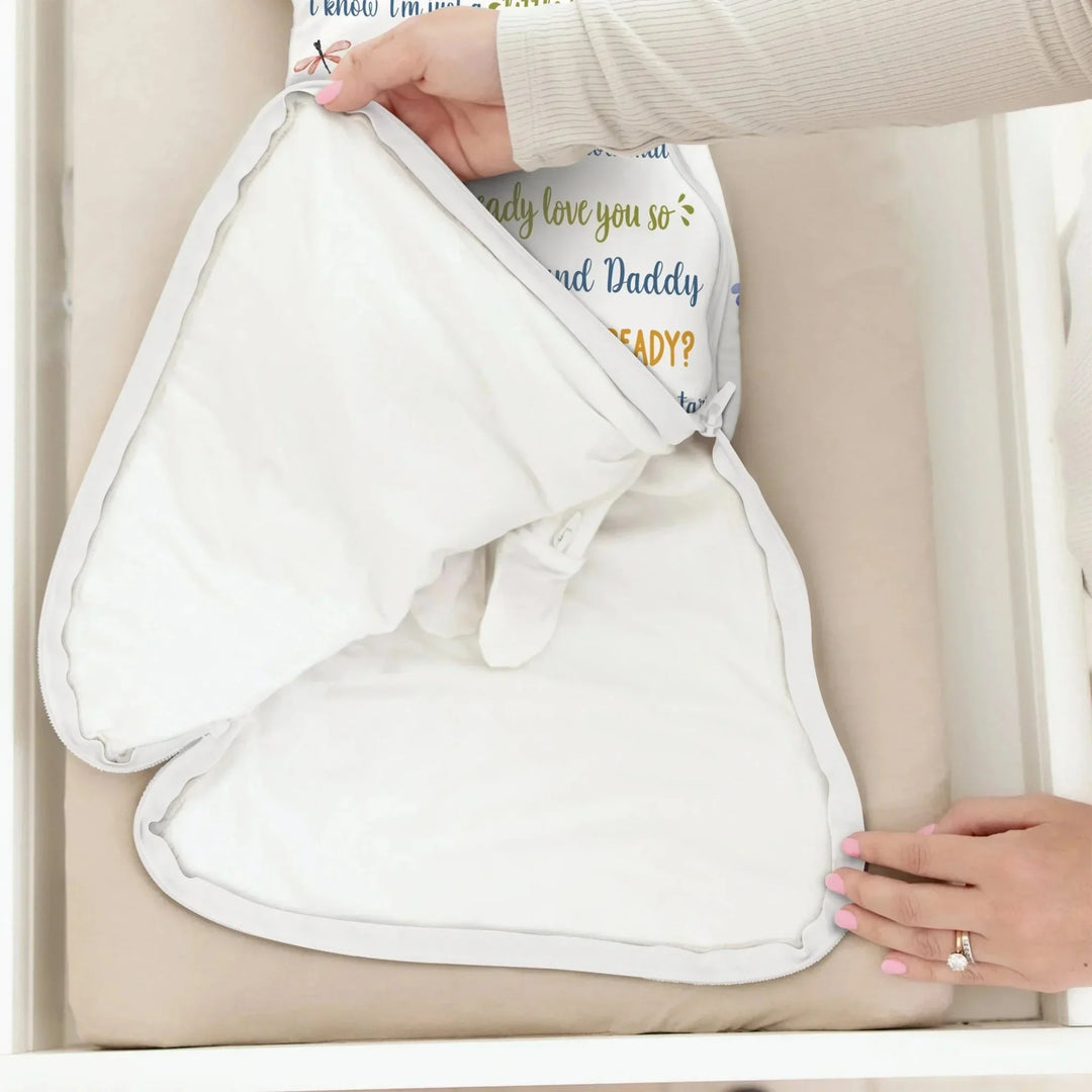 Custom Elephant Sleep Bag 1.0 TOG - Baby Shower Gift , Custom Elephant Sleep Bag 1.0 TOG - Baby Shower Gift - XS