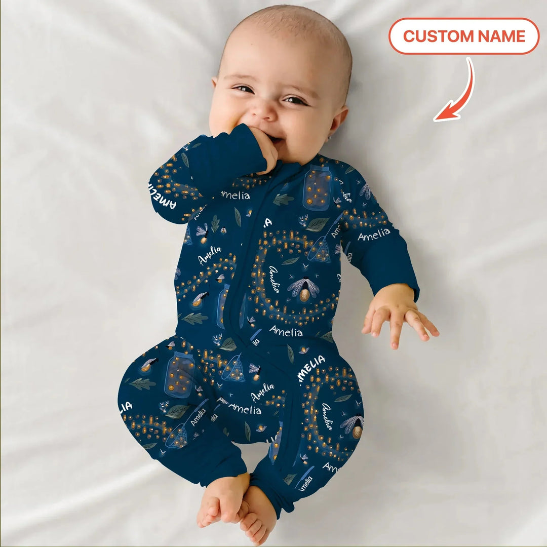 Custom Name Catching Fireflies Convertible Zippy , Custom Name Catching Fireflies Convertible Zippy - 0-3M