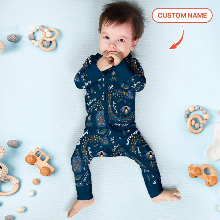 Custom Name Catching Fireflies Convertible Zippy , Custom Name Catching Fireflies Convertible Zippy - 0-3M