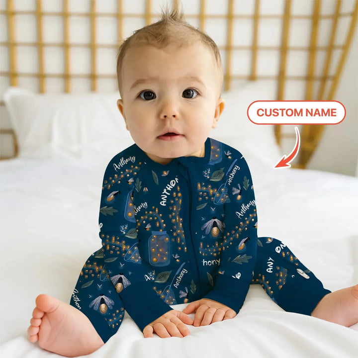 Custom Name Catching Fireflies Convertible Zippy , Custom Name Catching Fireflies Convertible Zippy - 0-3M