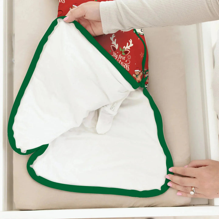 Custom Name "My Deer First's Christmas" For Boy - Sleep Bag , Custom Name "My Deer First's Christmas" For Boy - Sleep Bag - XS / 0.5 TOG