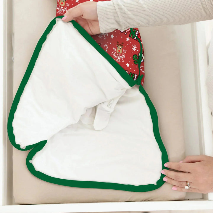 Custom Name "My First Christmas 2025" Sleep Bag , Custom Name "My First Christmas 2025" Sleep Bag - XS / 0.5 TOG