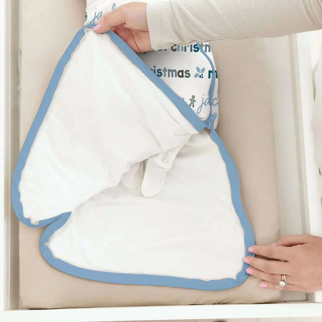 Custom Name My First Christmas Color Mood Sleep Bag , Custom Name My First Christmas Color Mood Sleep Bag - XS / 0.5 TOG