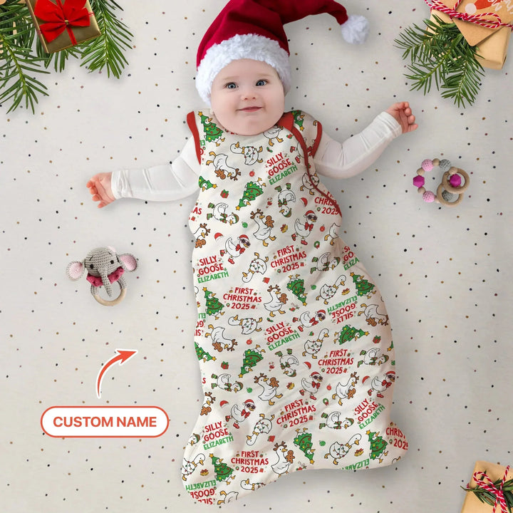 Custom Name "Silly Goose" Sleep Bag , Custom Name "Silly Goose" Sleep Bag - XS / 0.5 TOG