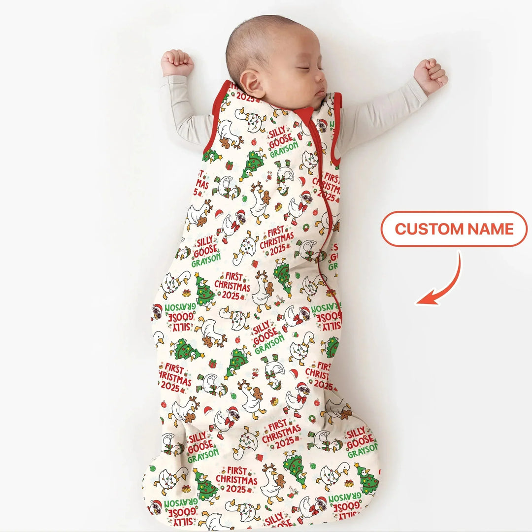 Custom Name "Silly Goose" Sleep Bag , Custom Name "Silly Goose" Sleep Bag - XS / 0.5 TOG