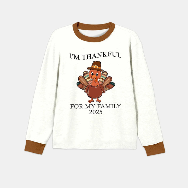 Custom Name Thanksgiving Family Matching Men's Pajama Set , Custom Name Thanksgiving Family Matching Men's Pajama Set - Only Shirt / XS