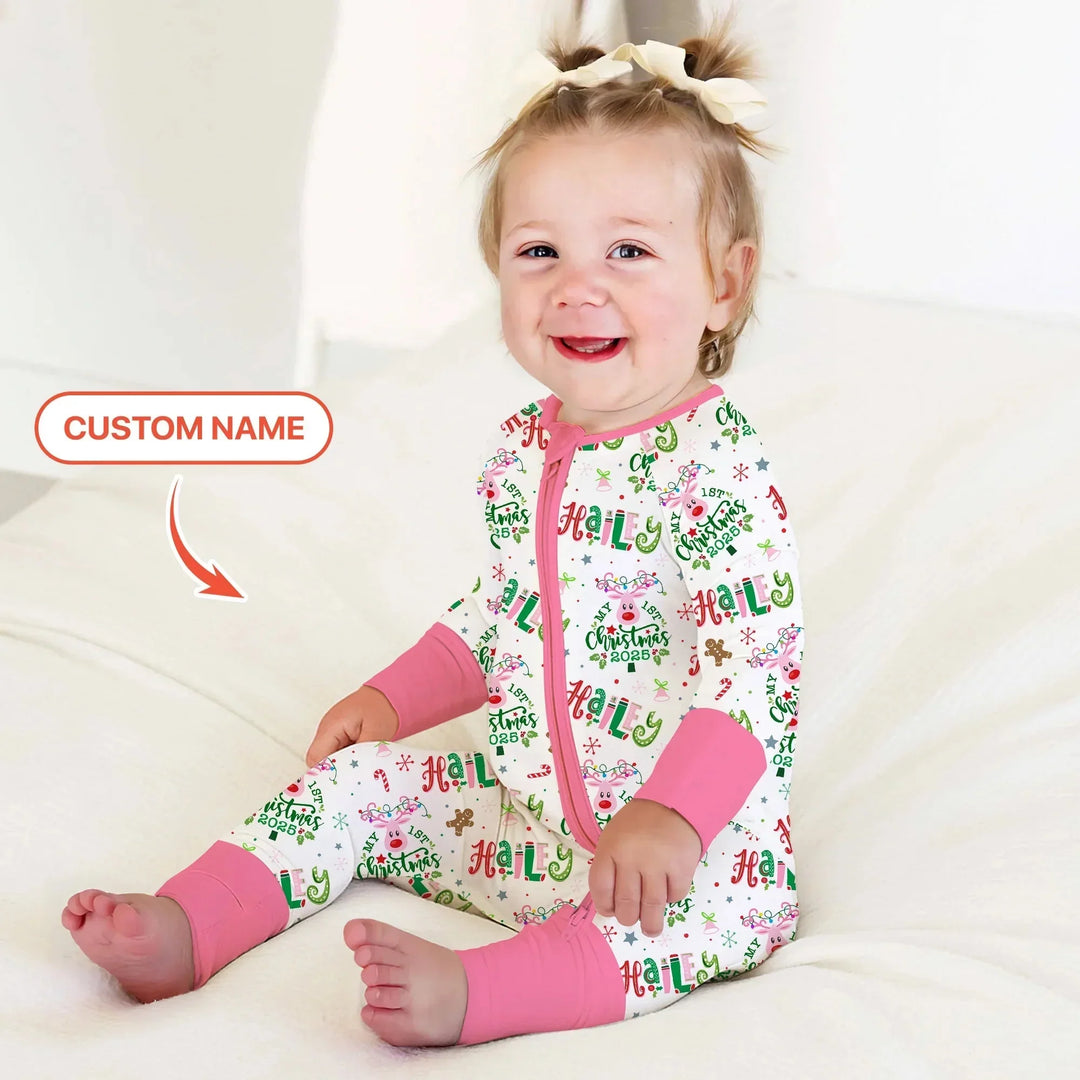 Custom Name "Whimsical Little Things" Convertible Zippy , Custom Name "Whimsical Little Things" Convertible Zippy - 0-3M
