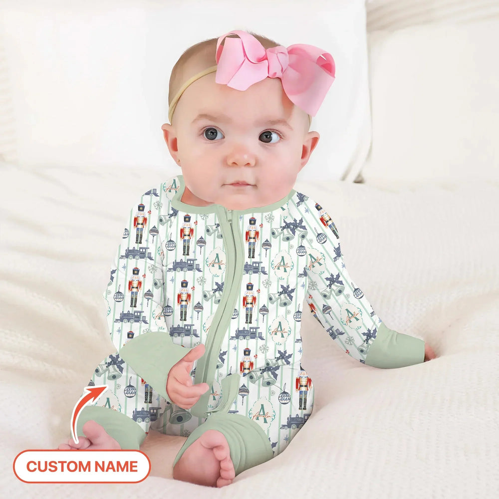 Custom Nutcracker Medium Blue Convertible Zippy , Custom Nutcracker Medium Blue Convertible Zippy - 0-3M