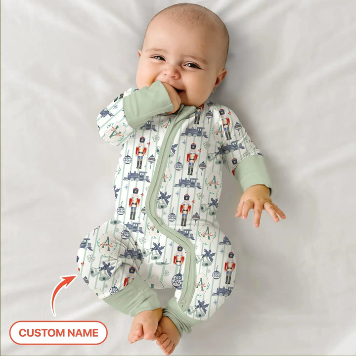 Custom Nutcracker Medium Blue Convertible Zippy , Custom Nutcracker Medium Blue Convertible Zippy - 0-3M