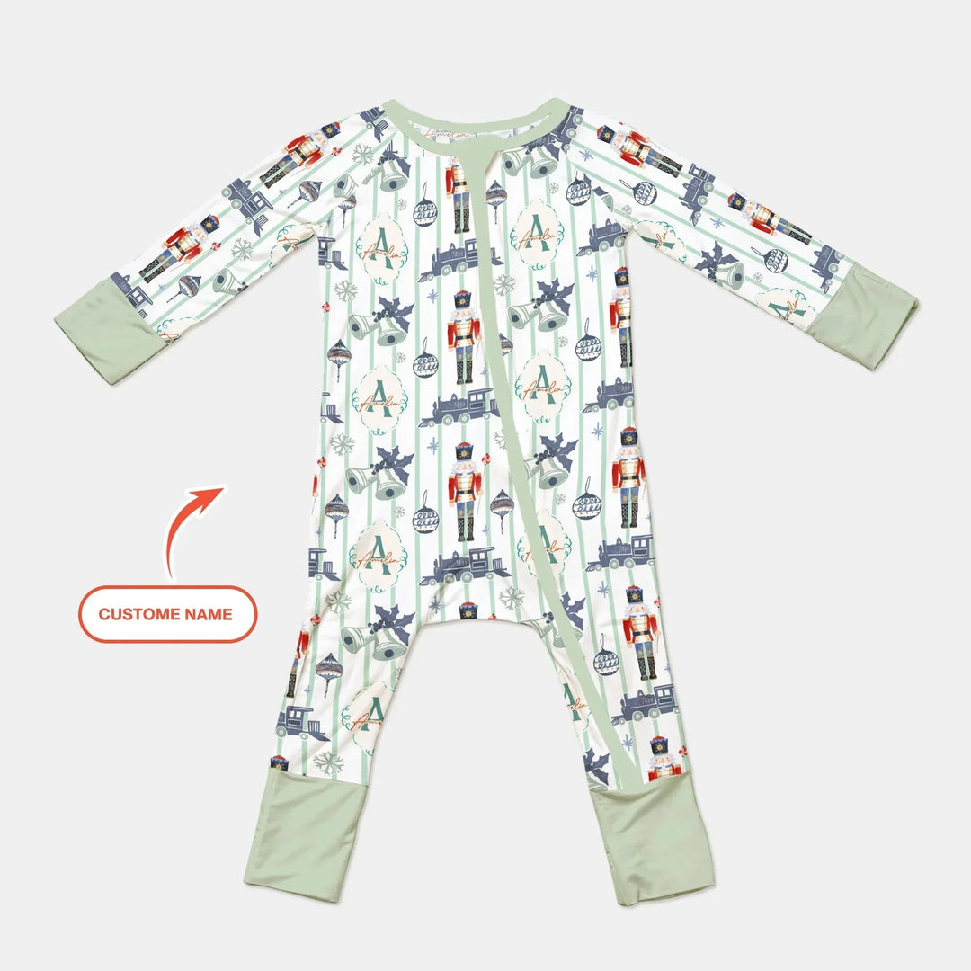 Custom Nutcracker Medium Blue Convertible Zippy , Custom Nutcracker Medium Blue Convertible Zippy - 0-3M