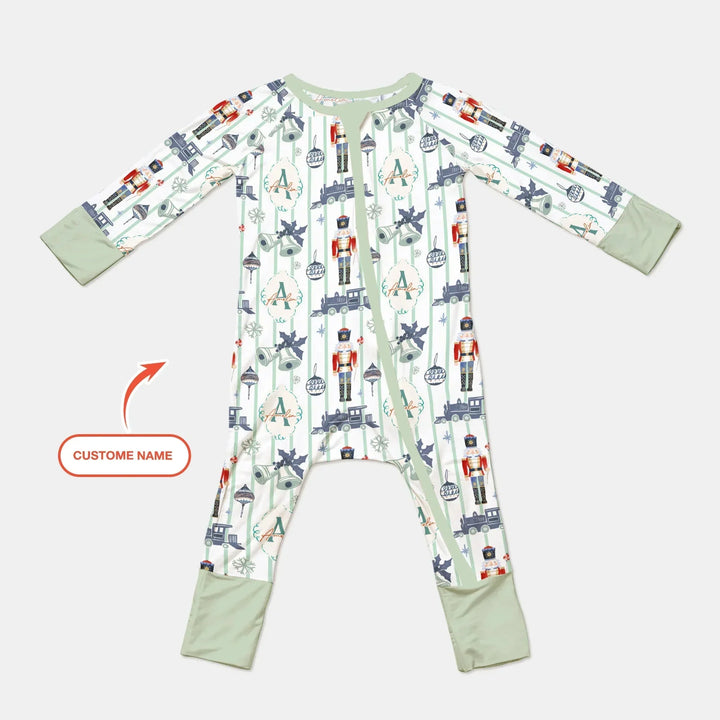 Custom Nutcracker Medium Blue Convertible Zippy , Custom Nutcracker Medium Blue Convertible Zippy - 0-3M
