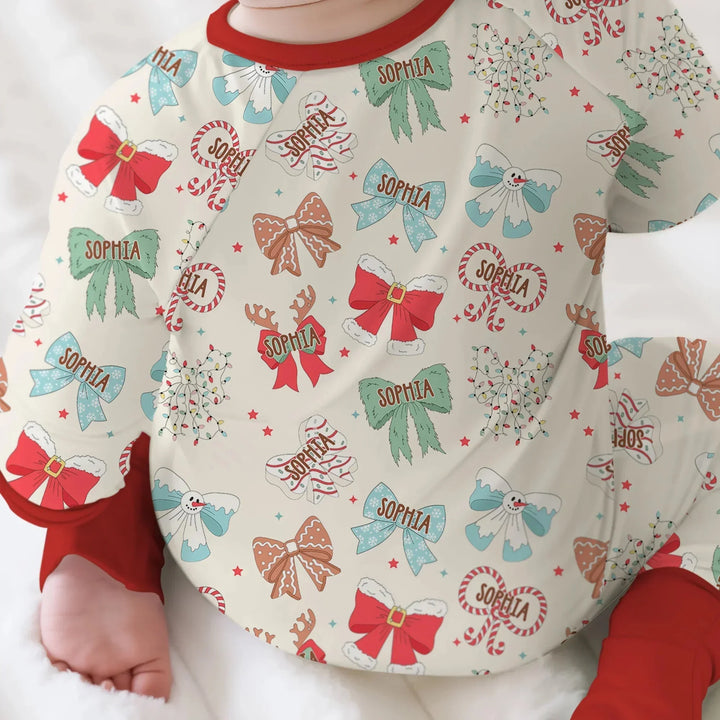 Custom Retro Bowl Christmas Convertible Zippy , Custom Retro Bowl Christmas Convertible Zippy - 0-3M