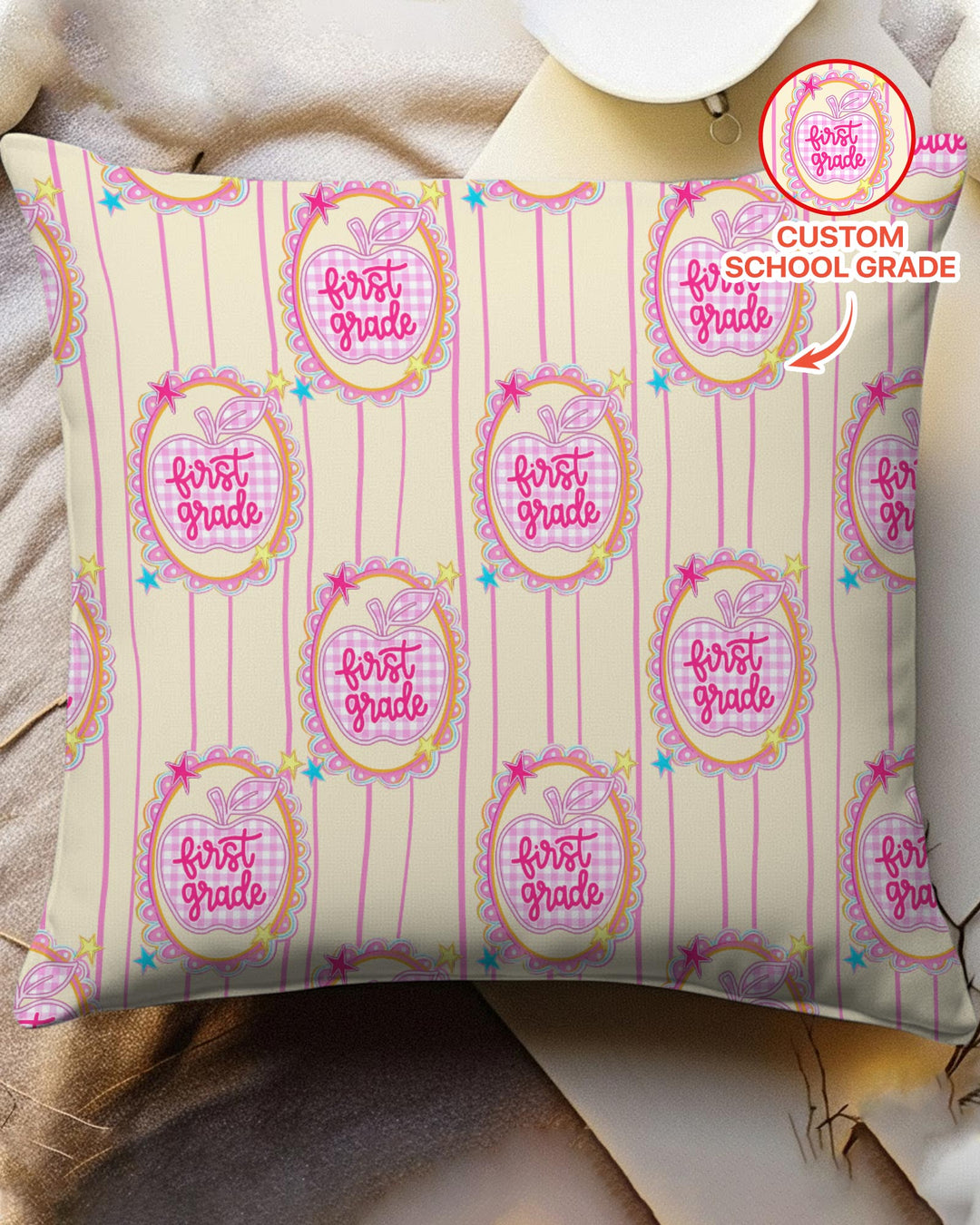 Custom Grade School Sweetie Bamboo Pillow Case
