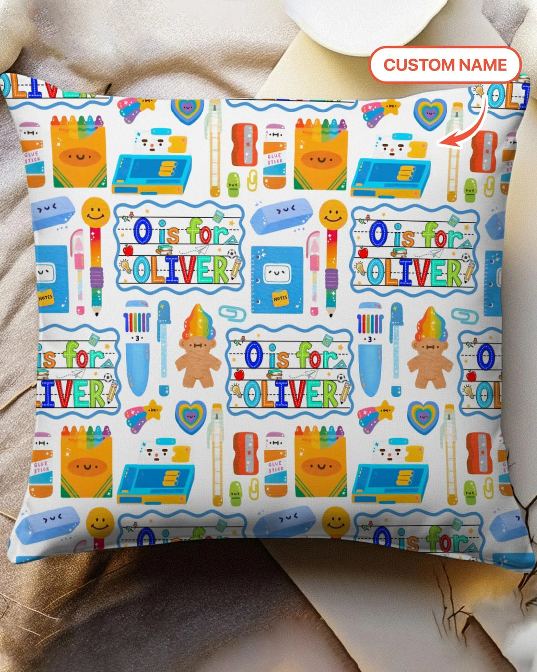 Custom Name Classroom Cuties Bamboo Pillow Case