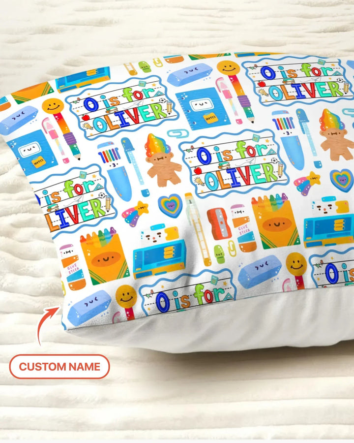 Custom Name Classroom Cuties Bamboo Pillow Case