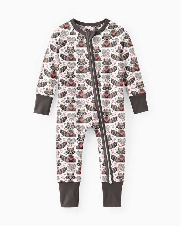 Valentine Raccoon Bamboo Convertible Zippy