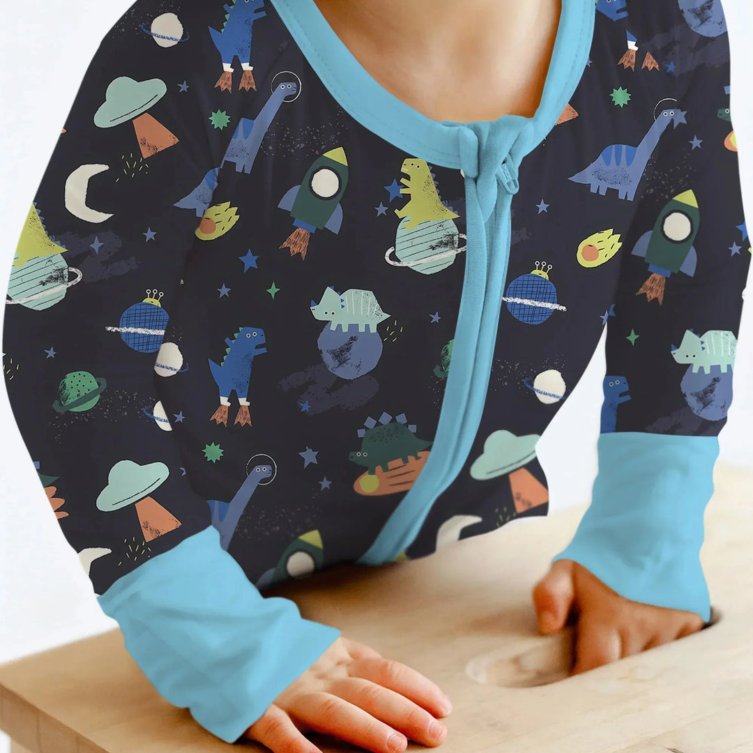 Dinosaurs Astronauts Convertible Zippy , Dinosaurs Astronauts Convertible Zippy - 0-3M