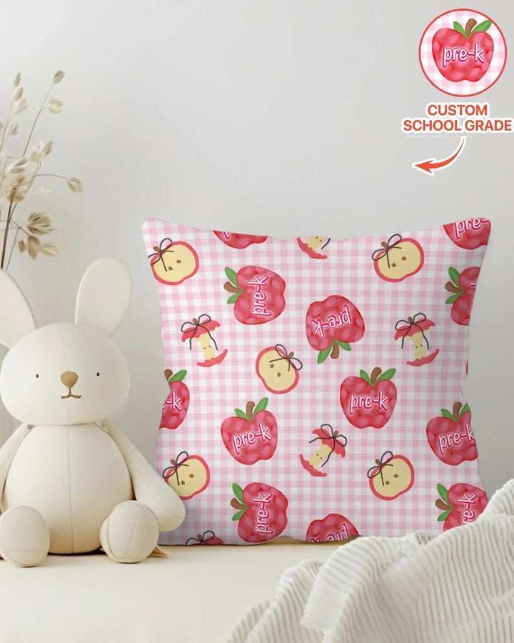 Custom School Grade Apple Days Bamboo Pillow Case