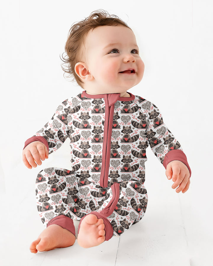 Valentine Raccoon Bamboo Convertible Zippy