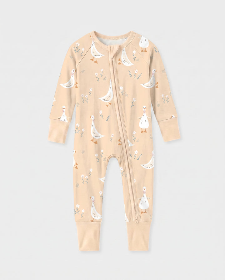 White Goose Garden Bamboo Convertible Zippy