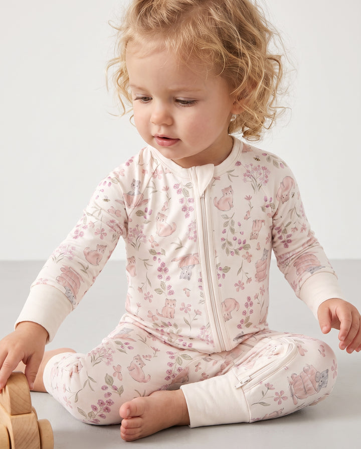 Berry Meadow Friends Bamboo Convertible Zippy