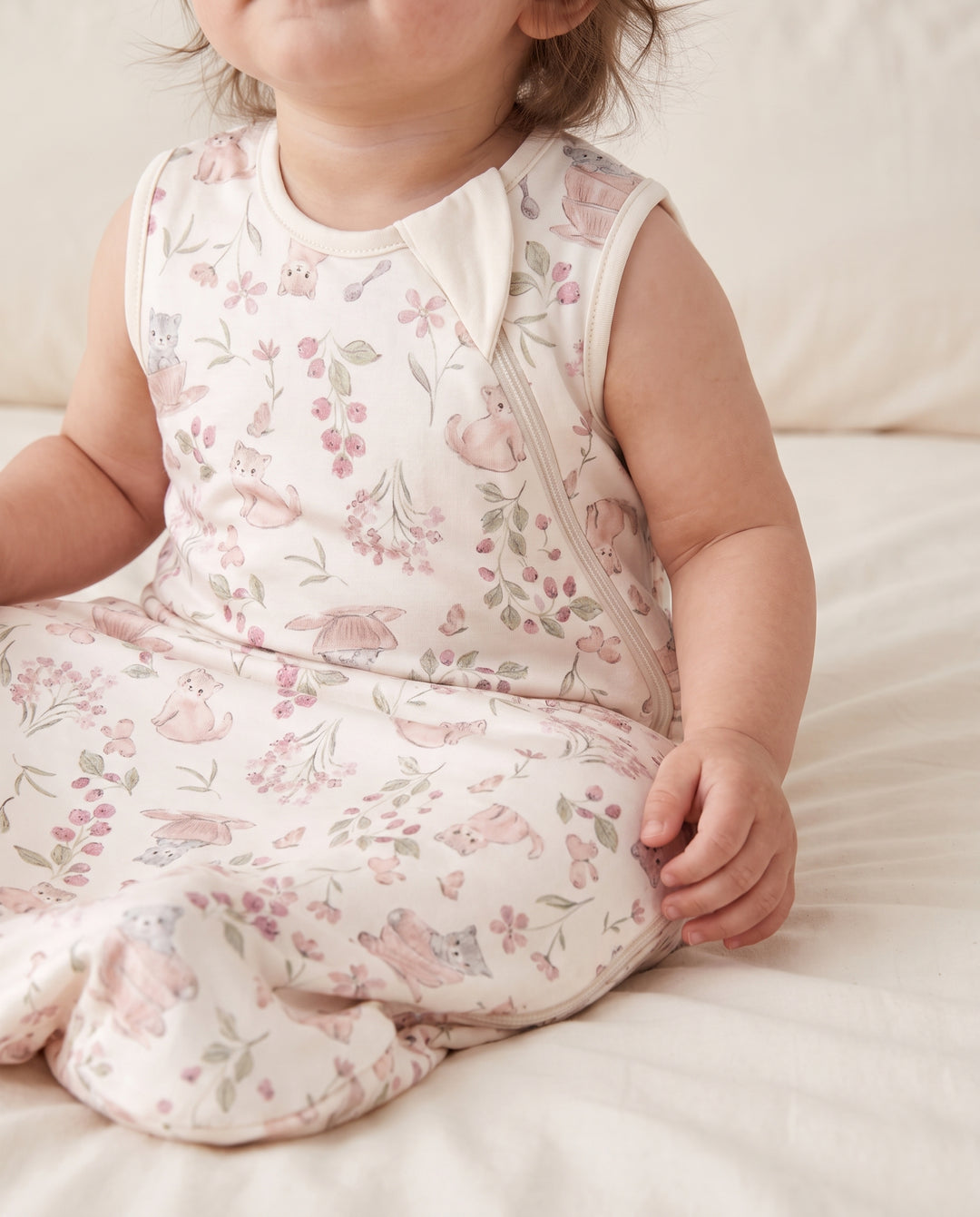 Berry Meadow Friends Bamboo Sleep Bag