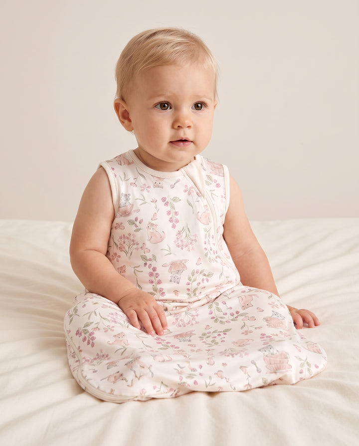 Berry Meadow Friends Bamboo Sleep Bag