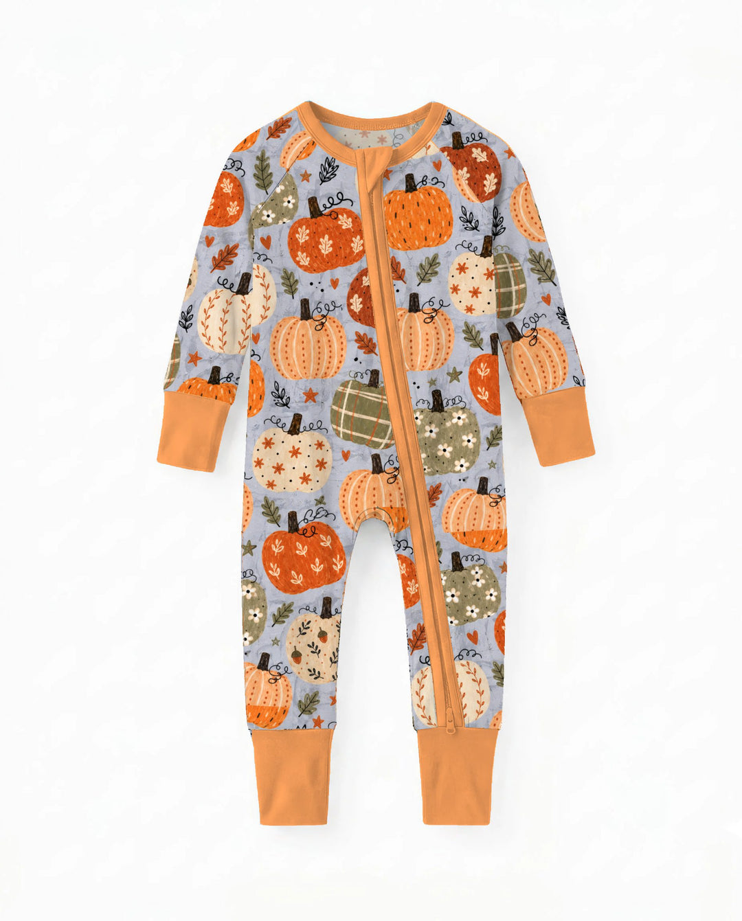 Harvest Pumpkin Patch Bamboo Convertible Zippy