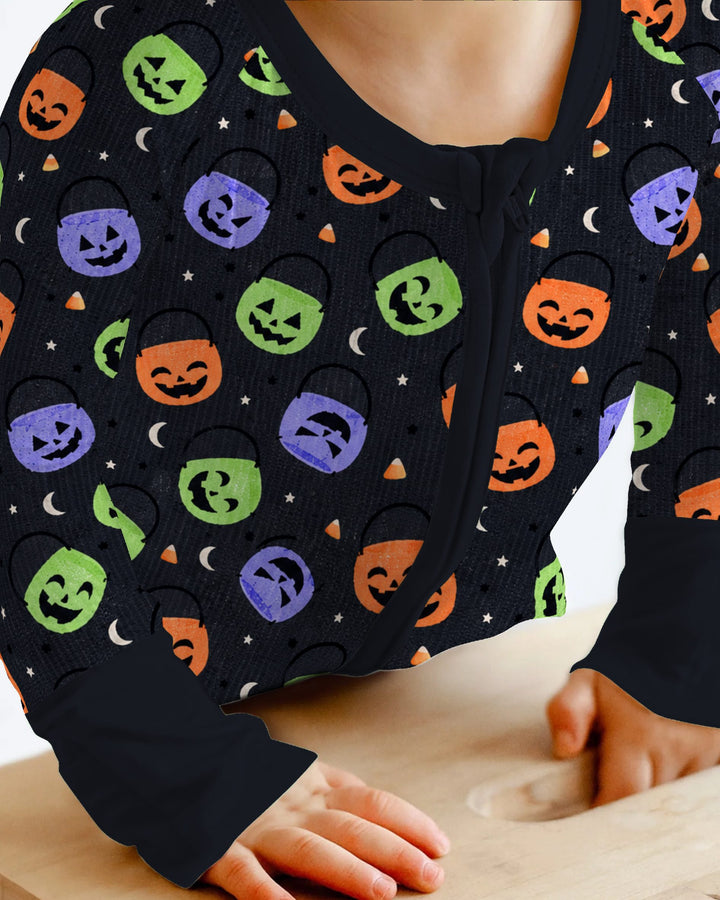 Trick or Treat Bucket Toss Bamboo Convertible Zippy