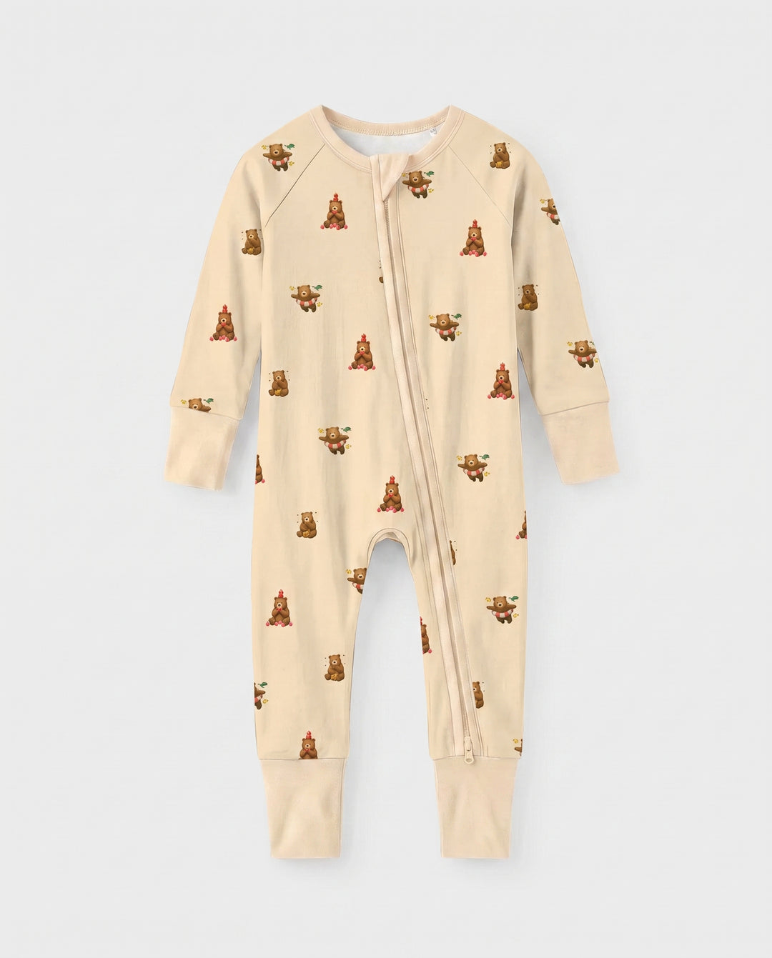 Little Bear Play Days Bamboo Convertible Zipper Romper